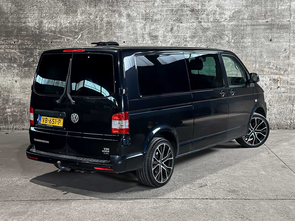 Volkswagen Transporter 2.0 TDI L2H1 4Motion Comfortline Dubbele Cabine 177pk 2013 (Origineel-NL) Automaat, VB-651-P