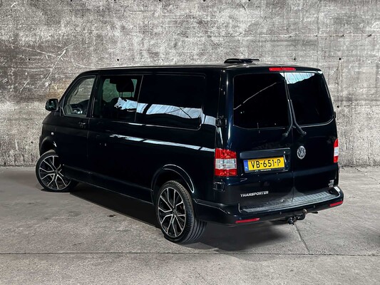 Volkswagen Transporter 2.0 TDI L2H1 4Motion Comfortline Dubbele Cabine 177pk 2013 (Origineel-NL) Automaat, VB-651-P