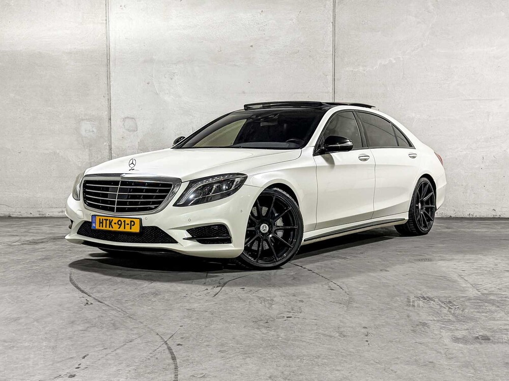 Mercedes-Benz S500 Lang 4.6 V8 455pk 2015 S-klasse, HTK-91-P
