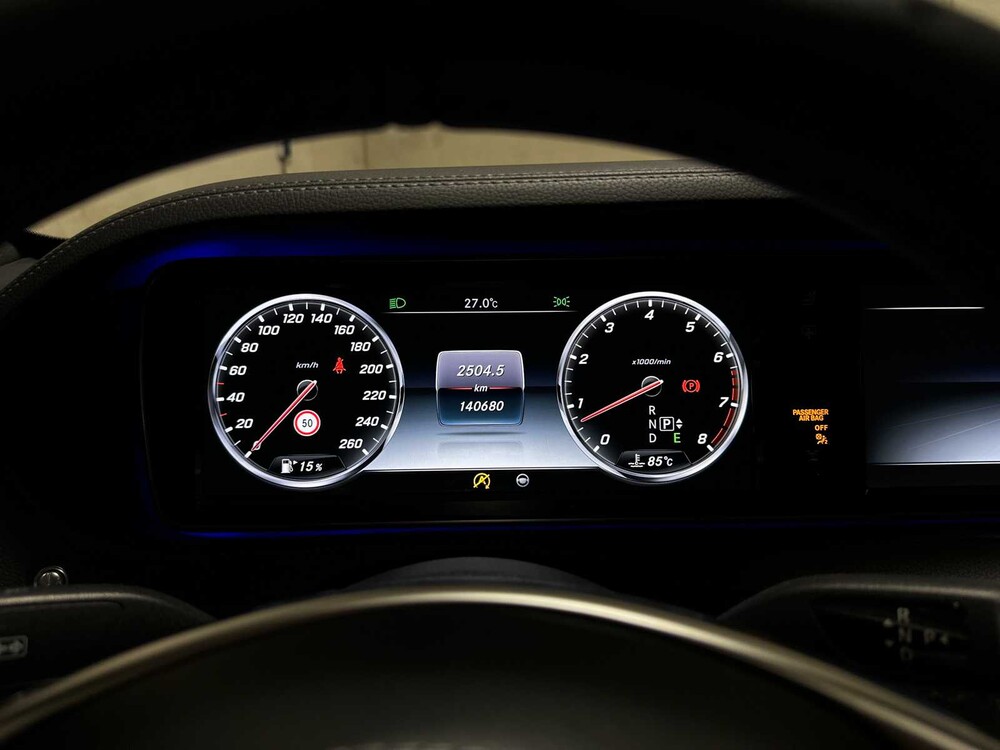 Mercedes-Benz S500 Lang 4.6 V8 455pk 2015 S-klasse, HTK-91-P