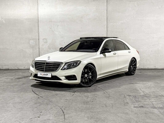 Mercedes-Benz S500 Lang 4.6 V8 455pk 2015 S-klasse, HTK-91-P