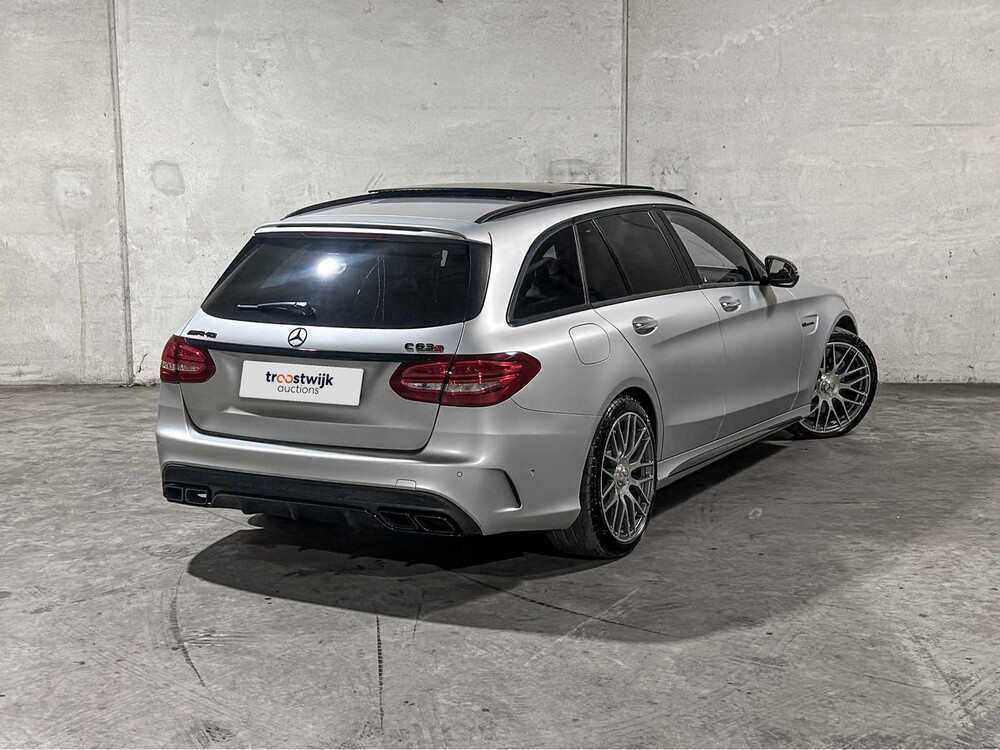 Mercedes-Benz C63s AMG 4.0 V8 510pk 2015 C-Klasse Estate, ZH-705-L