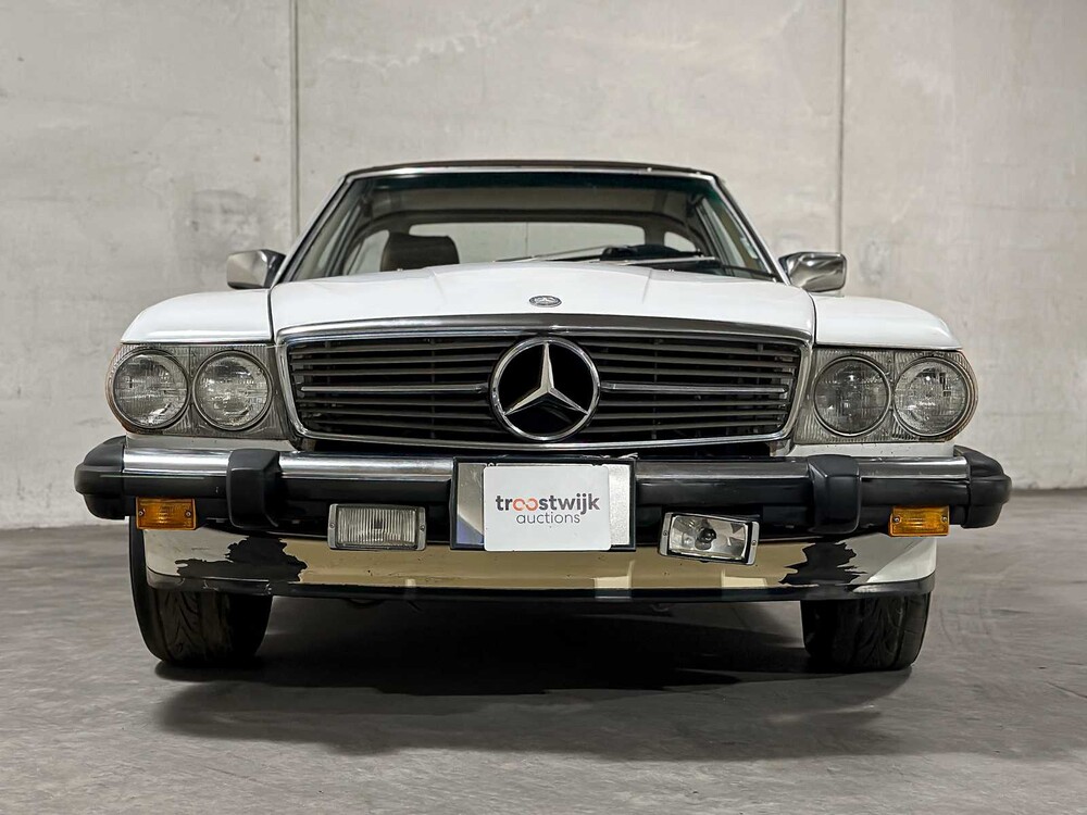 Mercedes-Benz 560SL 5.6 V8 230pk 1987 SL-Klasse Youngtimer