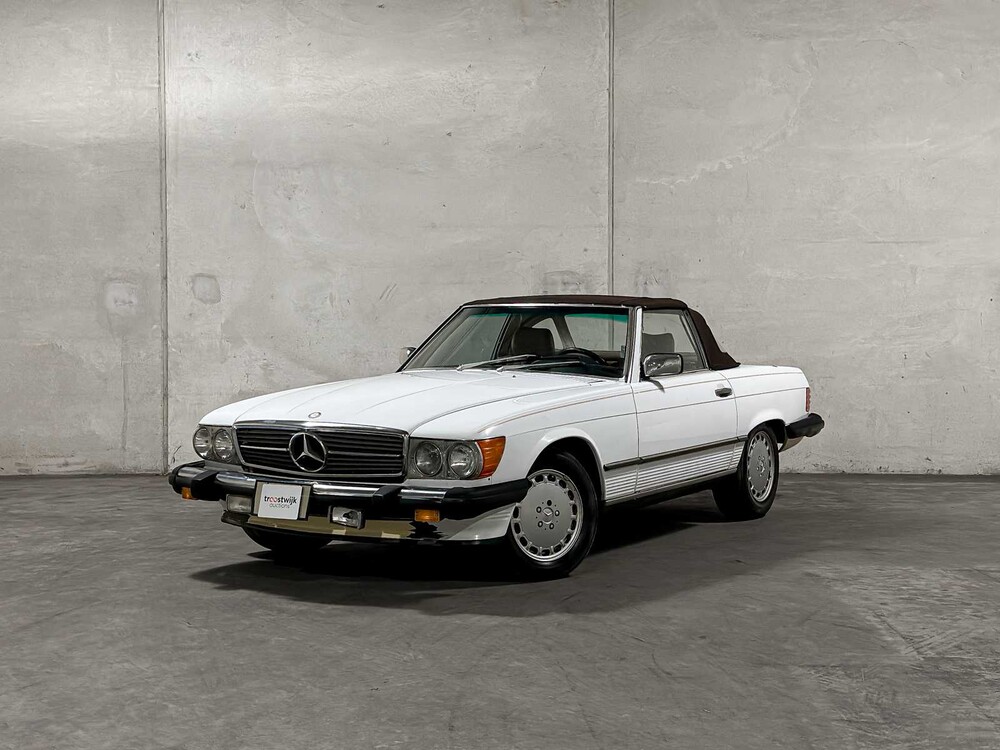 Mercedes-Benz 560SL 5.6 V8 230pk 1987 SL-Klasse Youngtimer