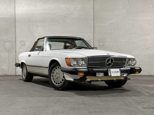 Mercedes-Benz 560SL 5.6 V8 230pk 1987 SL-Klasse Youngtimer