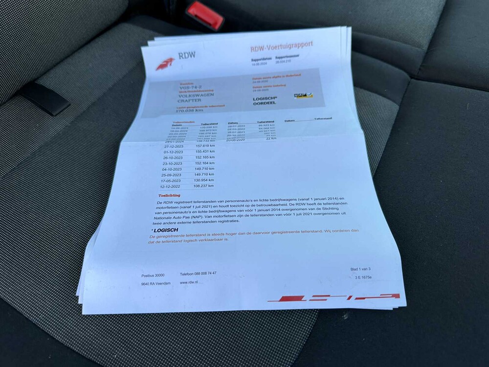 Volkswagen Crafter 35 2.0 TDI L4H3 102pk 2020 (Origineel-NL) 3-persoons, VGS-74-Z