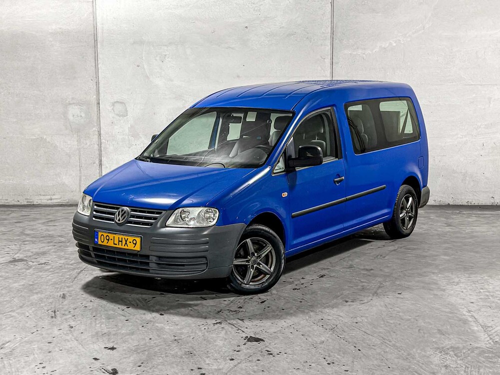 Volkswagen Caddy Maxi 1.9 TDI 5-persoons Roelstoelbus 105pk 2011 (Origineel-NL) Automaat, 09-LHX-9