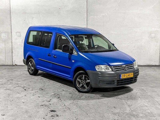 Volkswagen Caddy Maxi 1.9 TDI 5-persoons Roelstoelbus 105pk 2011 (Origineel-NL) Automaat, 09-LHX-9