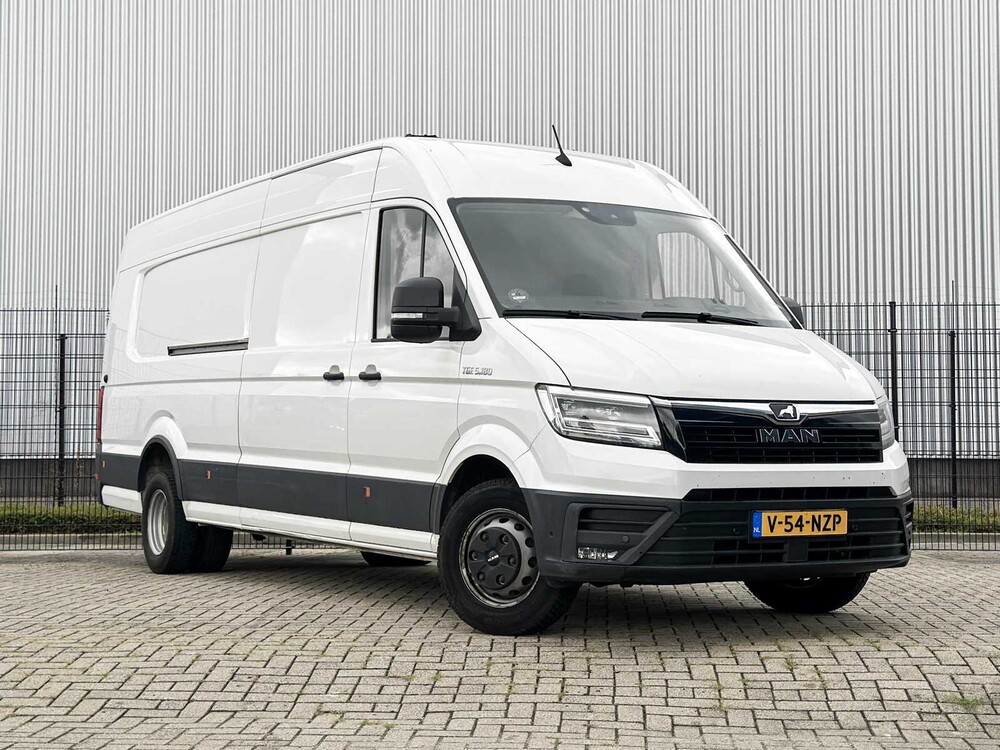 MAN TGE 50 2.0 Lang Super Hoog DL 177pk 2020 (Automaat) Dubbellucht, V-54-NZP