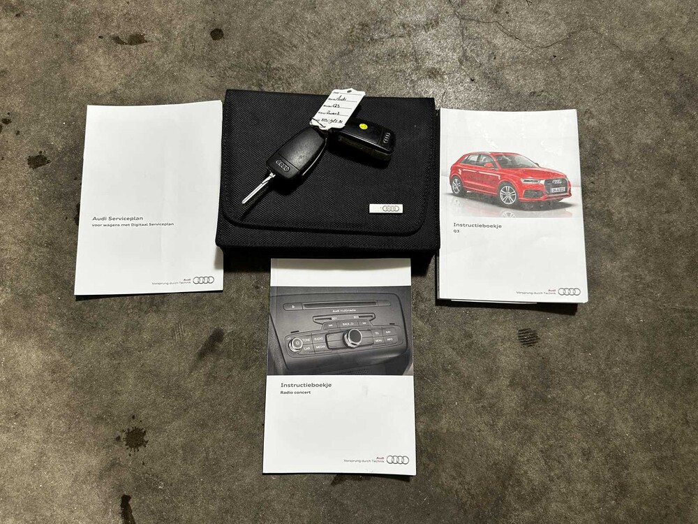 Audi Q3 2.0 TFSI quattro Pro Line 179pk 2017 (Origineel-NL + 1e eigenaar), NB-987-N