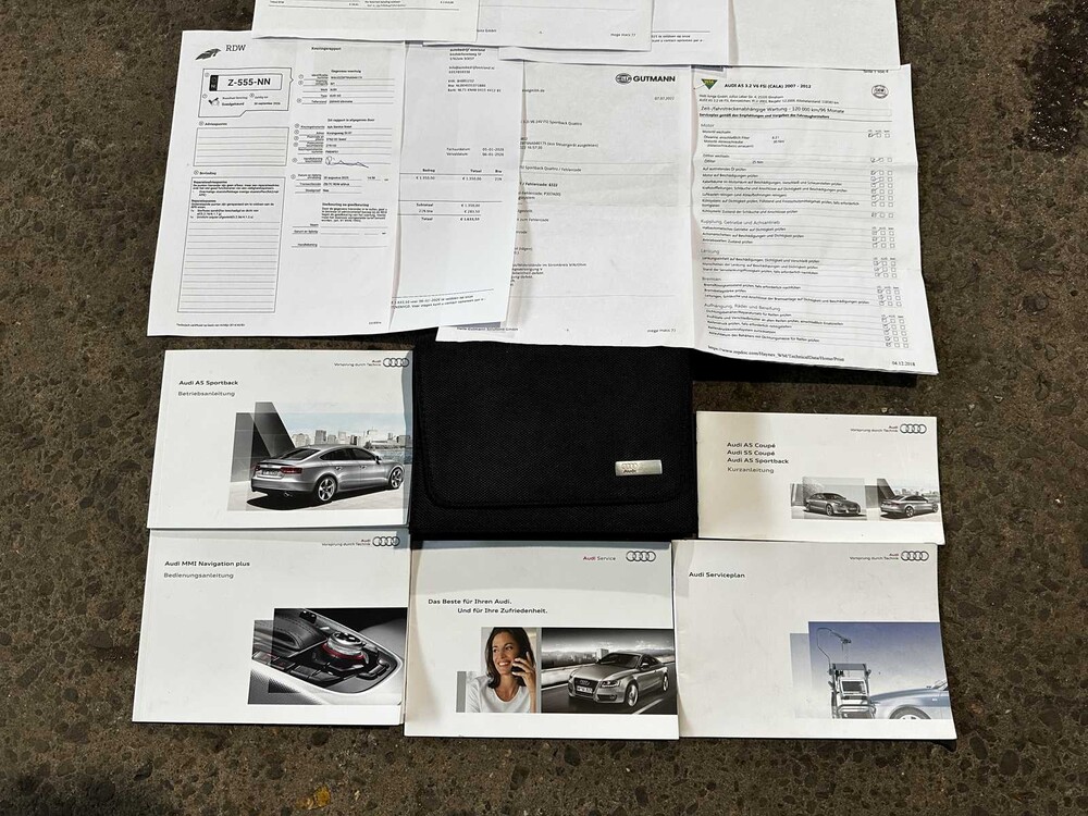 Audi A5 Sportback 3.2 FSI V6 quattro S Line 265pk 2009, Z-555-NN
