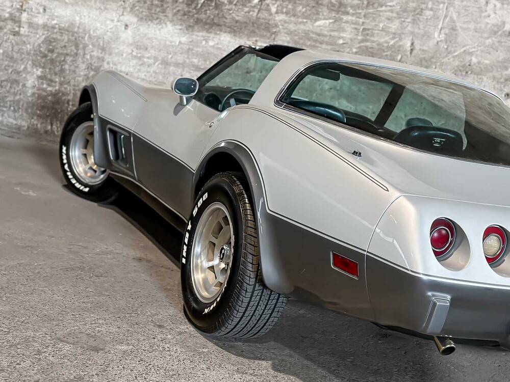 Chevrolet Corvette 5.7 V8 Convertible Two-Tone L-82 ANNIVERSARY EDITION 1 YZ 87 194pk 1978, 15-XXL-9