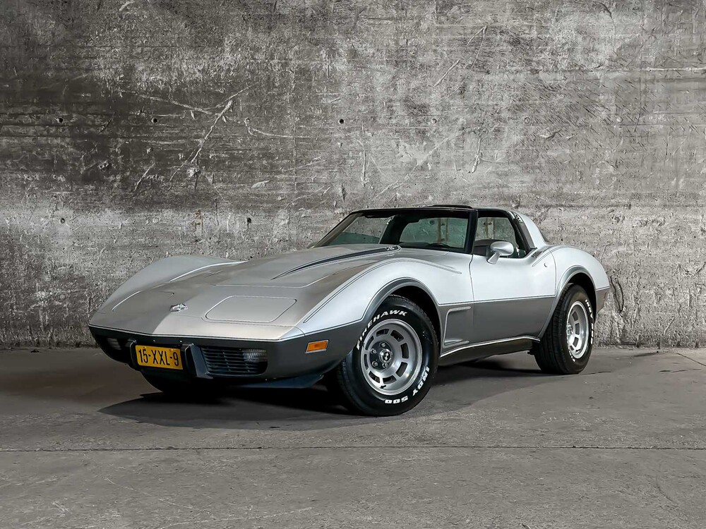 Chevrolet Corvette 5.7 V8 Convertible Two-Tone L-82 ANNIVERSARY EDITION 1 YZ 87 194pk 1978, 15-XXL-9