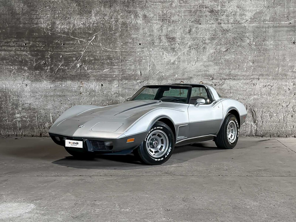 Chevrolet Corvette 5.7 V8 Convertible Two-Tone L-82 ANNIVERSARY EDITION 1 YZ 87 194pk 1978, 15-XXL-9