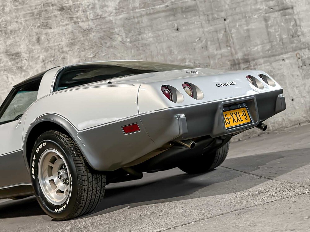 Chevrolet Corvette 5.7 V8 Convertible Two-Tone L-82 ANNIVERSARY EDITION 1 YZ 87 194pk 1978, 15-XXL-9