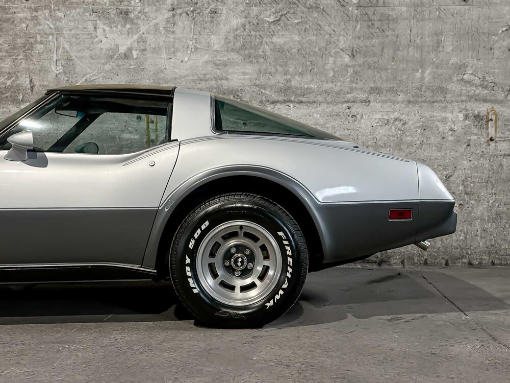 Chevrolet Corvette 5.7 V8 Convertible Two-Tone L-82 ANNIVERSARY EDITION 1 YZ 87 194pk 1978, 15-XXL-9