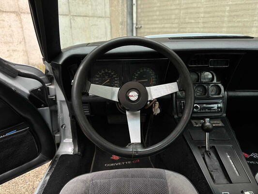 Chevrolet Corvette 5.7 V8 Convertible Two-Tone L-82 ANNIVERSARY EDITION 1 YZ 87 194pk 1978, 15-XXL-9