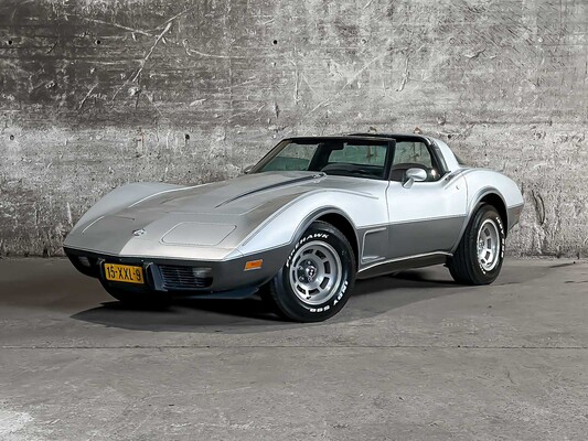 Chevrolet Corvette 5.7 V8 Convertible Two-Tone L-82 ANNIVERSARY EDITION 1 YZ 87 194pk 1978, 15-XXL-9