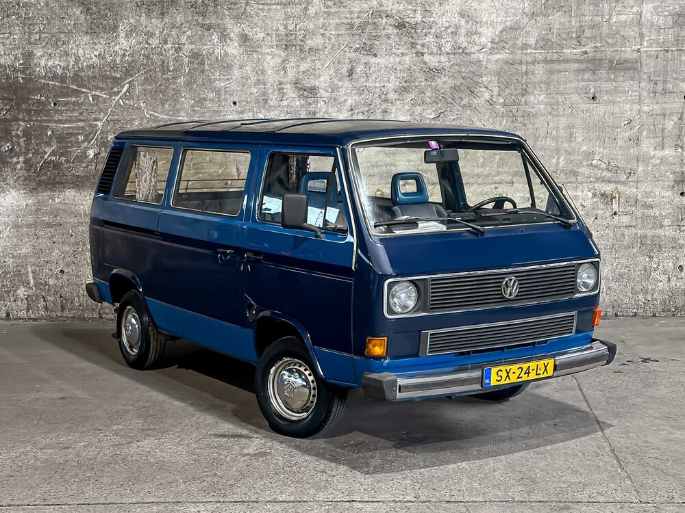Volkswagen Caravelle C T2 1.9 57kW 77pk 1988 (Origineel-NL), SX-24-LX