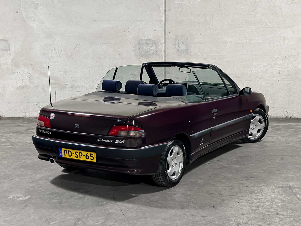 Peugeot 306 Cabriolet 1.8 101pk 1996 (Origineel-NL) Youngtimer, PD-SP-65
