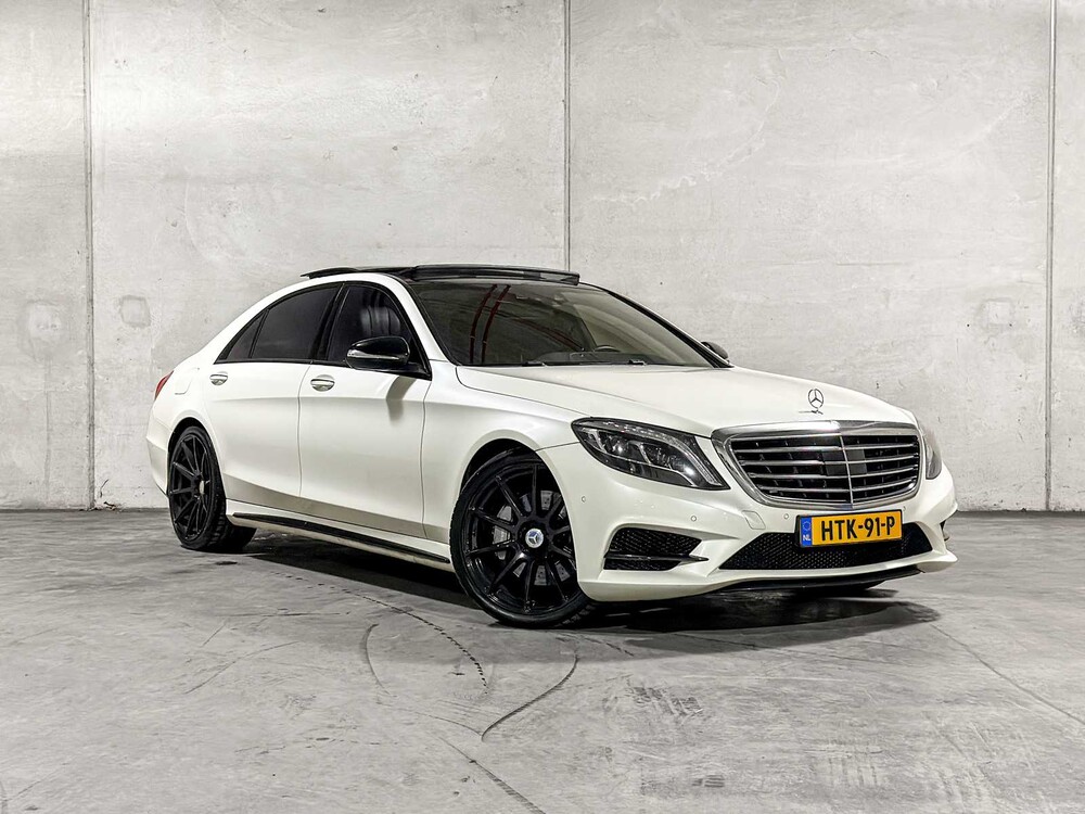 Mercedes-Benz S500 Lang 4.6 V8 455pk 2015 S-klasse, HTK-91-P