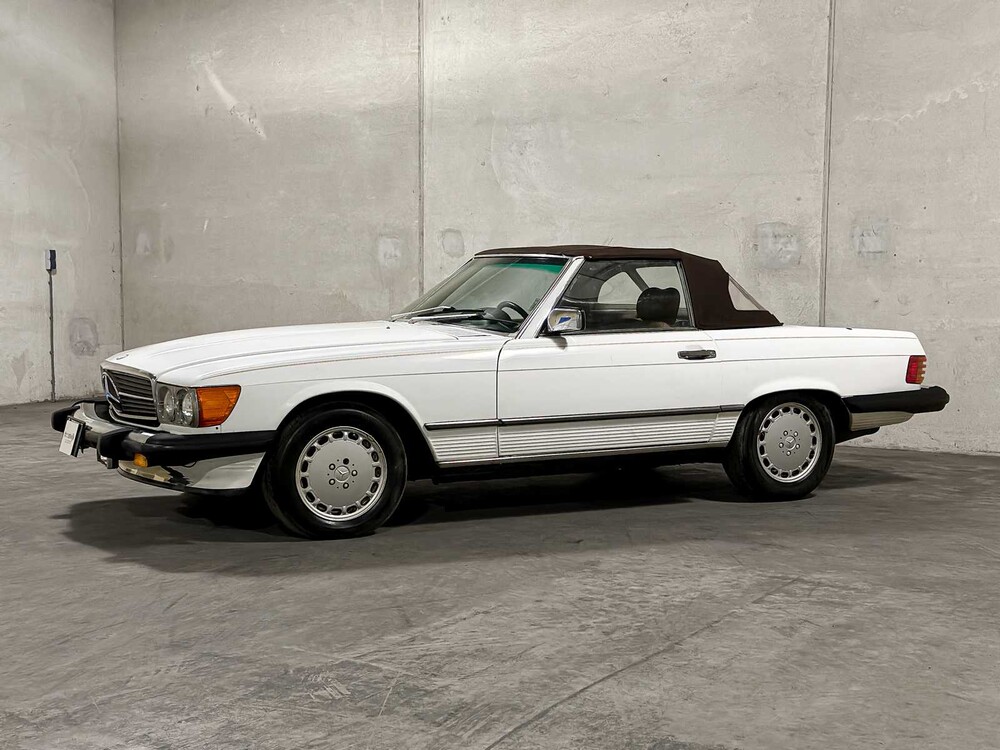 Mercedes-Benz 560SL 5.6 V8 230pk 1987 SL-Klasse Youngtimer