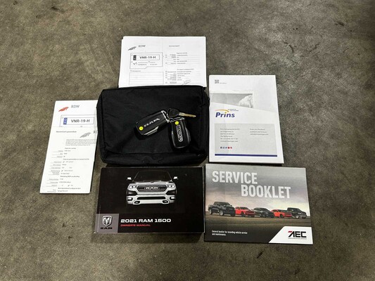 RAM 1500 BIG HORN 3.6 V6 300pk 2022 (Origineel-NL), VNR-19-H
