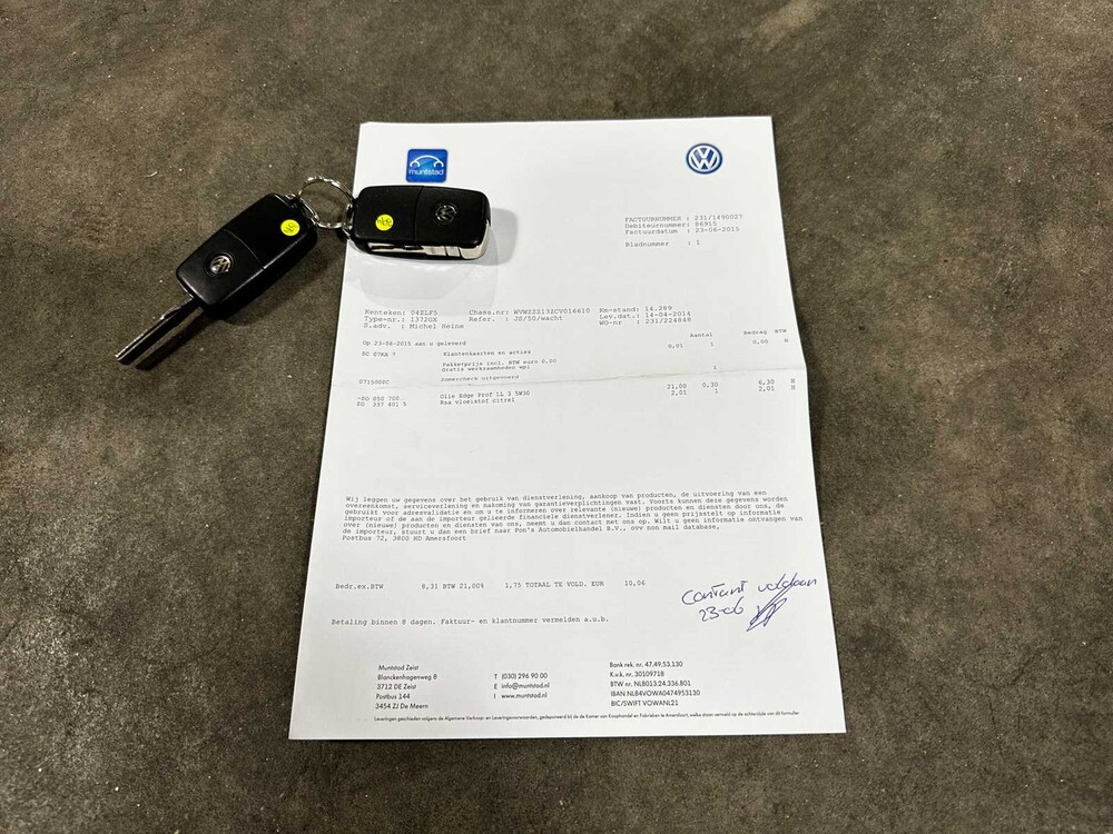 Volkswagen Scirocco 1,4 TSI Highline 122 PS 2014 (Original-NL), 04-ZLF-5