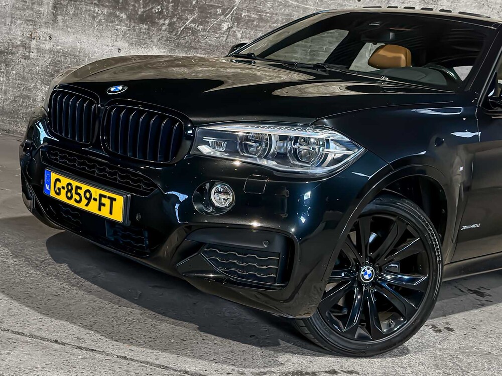 BMW X6 xDrive40d High Executive 313pk 2016, G-859-FT