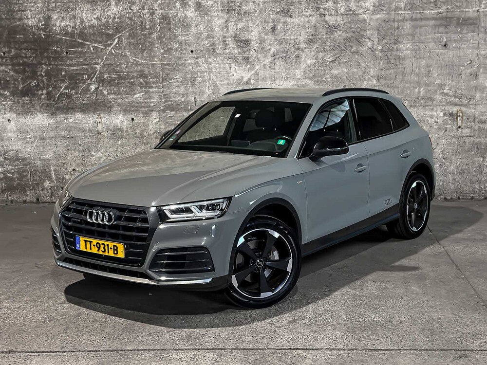 Audi Q5 2.0 TFSI Quattro Sport S Line Black Edition 252pk 2018 (Origineel-NL + 1e Eigenaar), TT-931-B