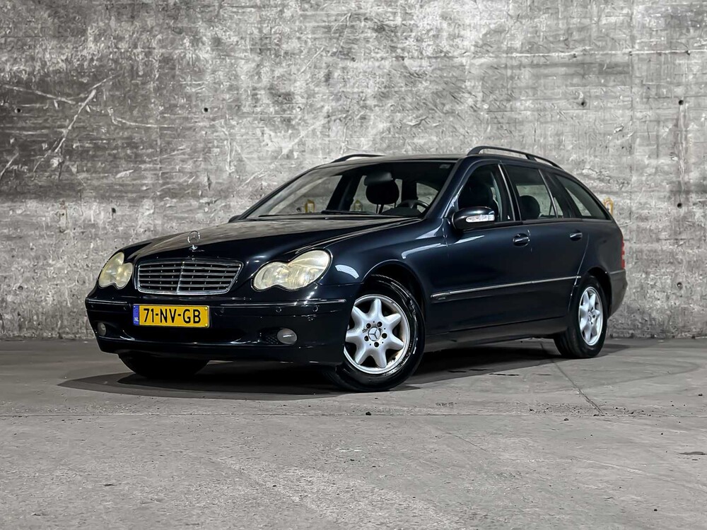 Mercedes-Benz C180 Kompressor Elegance C-klasse Combi 143pk 2004 (Origineel-NL) Automaat, 71-NV-GB