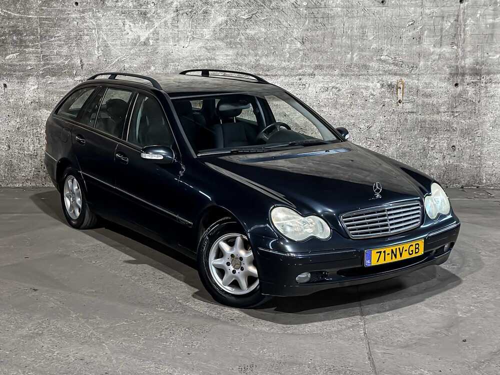 Mercedes-Benz C180 Kompressor Elegance C-klasse Combi 143pk 2004 (Origineel-NL) Automaat, 71-NV-GB