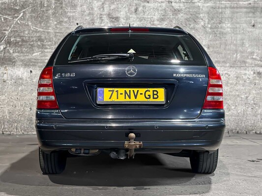 Mercedes-Benz C180 Kompressor Elegance C-klasse Combi 143pk 2004 (Origineel-NL) Automaat, 71-NV-GB