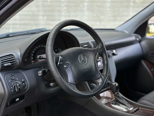 Mercedes-Benz C180 Kompressor Elegance C-klasse Combi 143pk 2004 (Origineel-NL) Automaat, 71-NV-GB