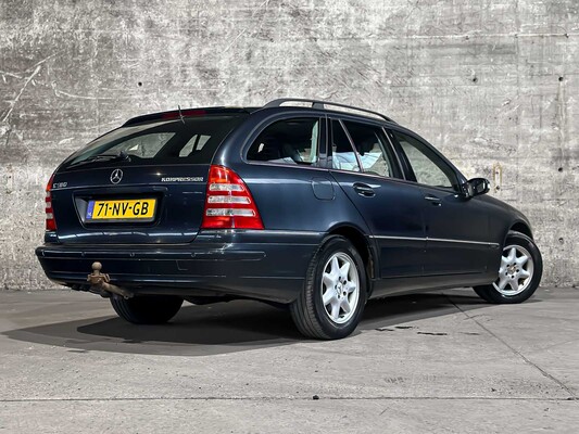 Mercedes-Benz C180 Kompressor Elegance C-klasse Combi 143pk 2004 (Origineel-NL) Automaat, 71-NV-GB