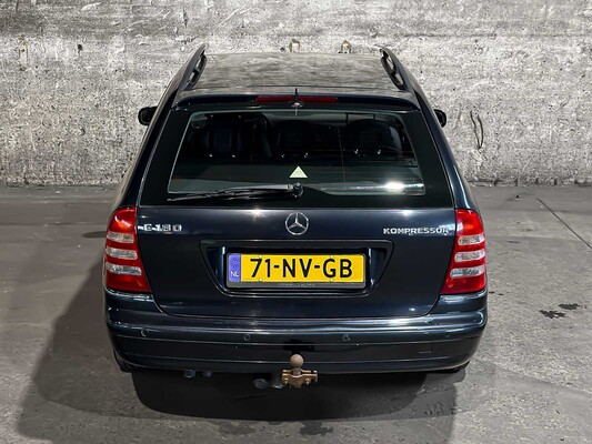 Mercedes-Benz C180 Kompressor Elegance C-klasse Combi 143pk 2004 (Origineel-NL) Automaat, 71-NV-GB