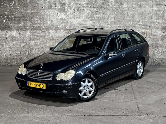 Mercedes-Benz C180 Kompressor Elegance C-klasse Combi 143pk 2004 (Origineel-NL) Automaat, 71-NV-GB