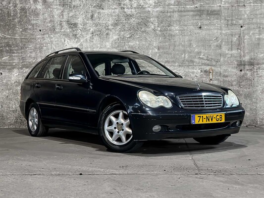 Mercedes-Benz C180 Kompressor Elegance C-klasse Combi 143pk 2004 (Origineel-NL) Automaat, 71-NV-GB