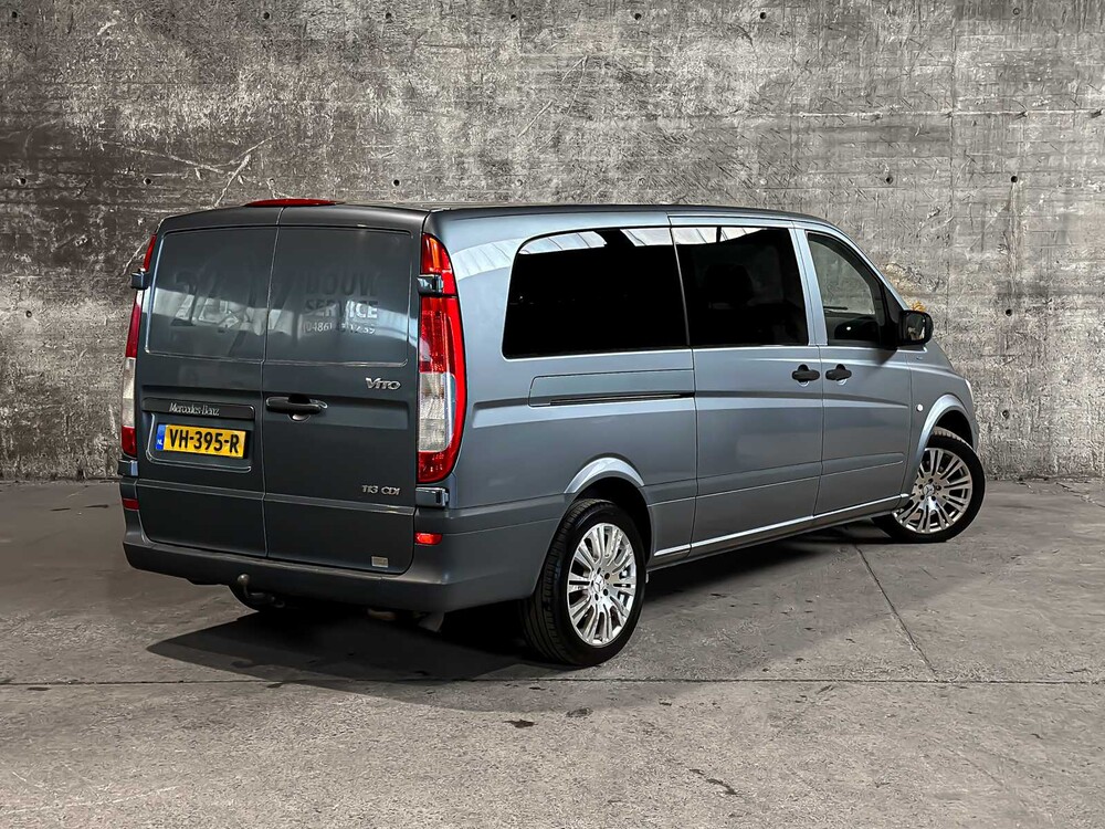 Mercedes-Benz Vito 113 CDI 343 136pk 2014 Dubbele Cabine (Origineel-NL) Automaat, VH-395-R