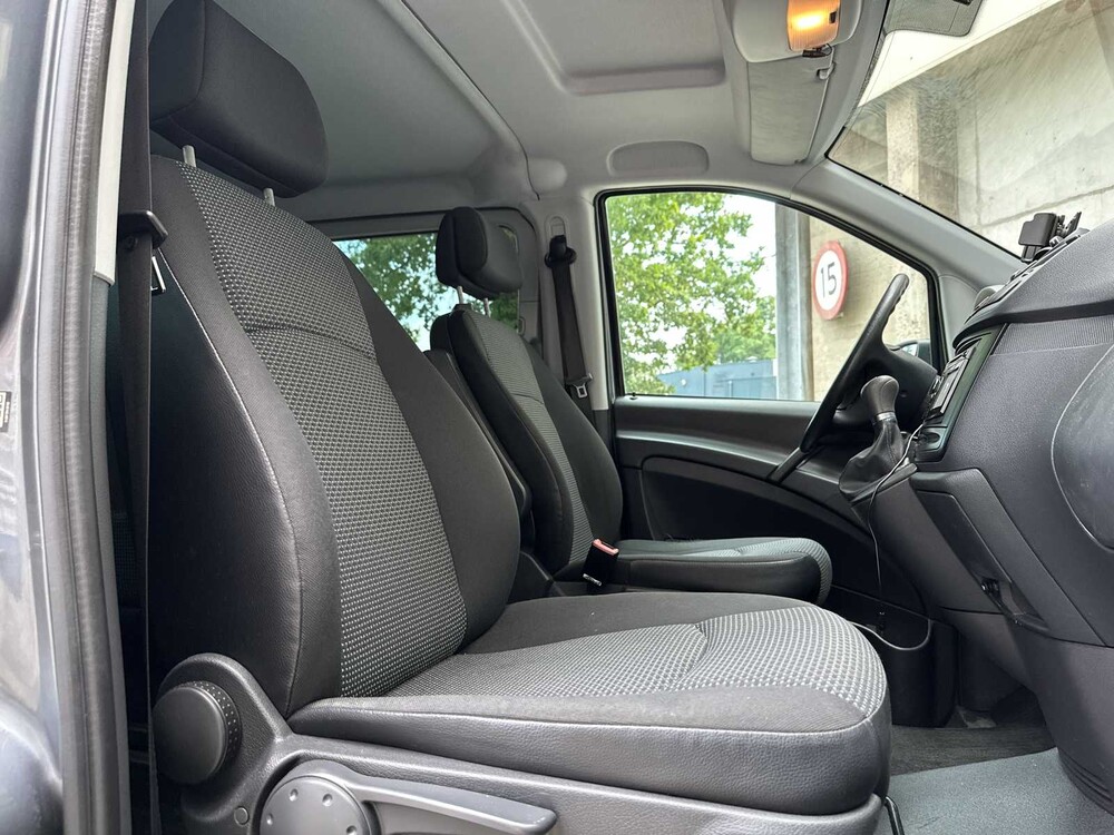 Mercedes-Benz Vito 113 CDI 343 136pk 2014 Dubbele Cabine (Origineel-NL) Automaat, VH-395-R