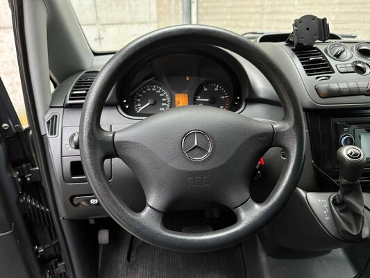 Mercedes-Benz Vito 113 CDI 343 136pk 2014 Dubbele Cabine (Origineel-NL) Automaat, VH-395-R