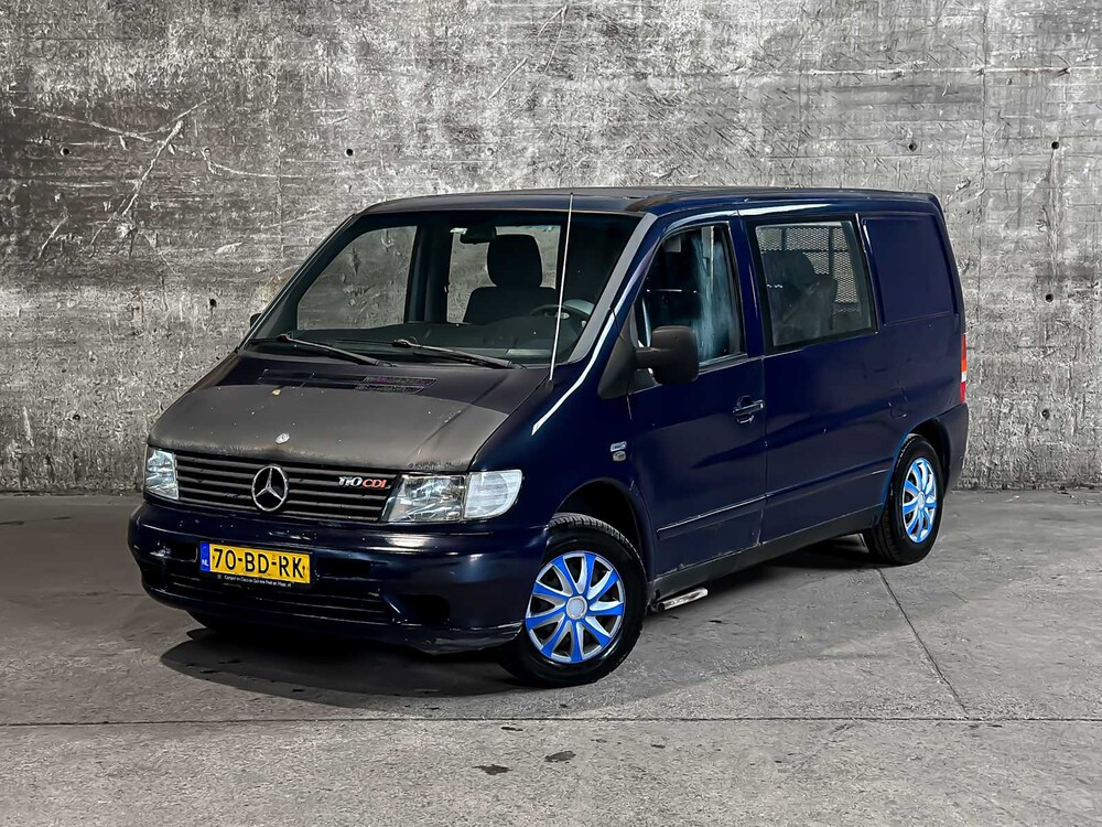 Mercedes-Benz Vito 110 CDI DC 102pk 2002 Rolstoelbus (Origineel-NL) Automaat, 70-BD-RK