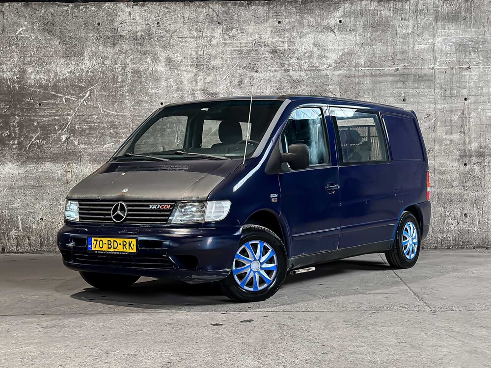 Mercedes-Benz Vito 110 CDI DC 102pk 2002 Rolstoelbus (Origineel-NL) Automaat, 70-BD-RK