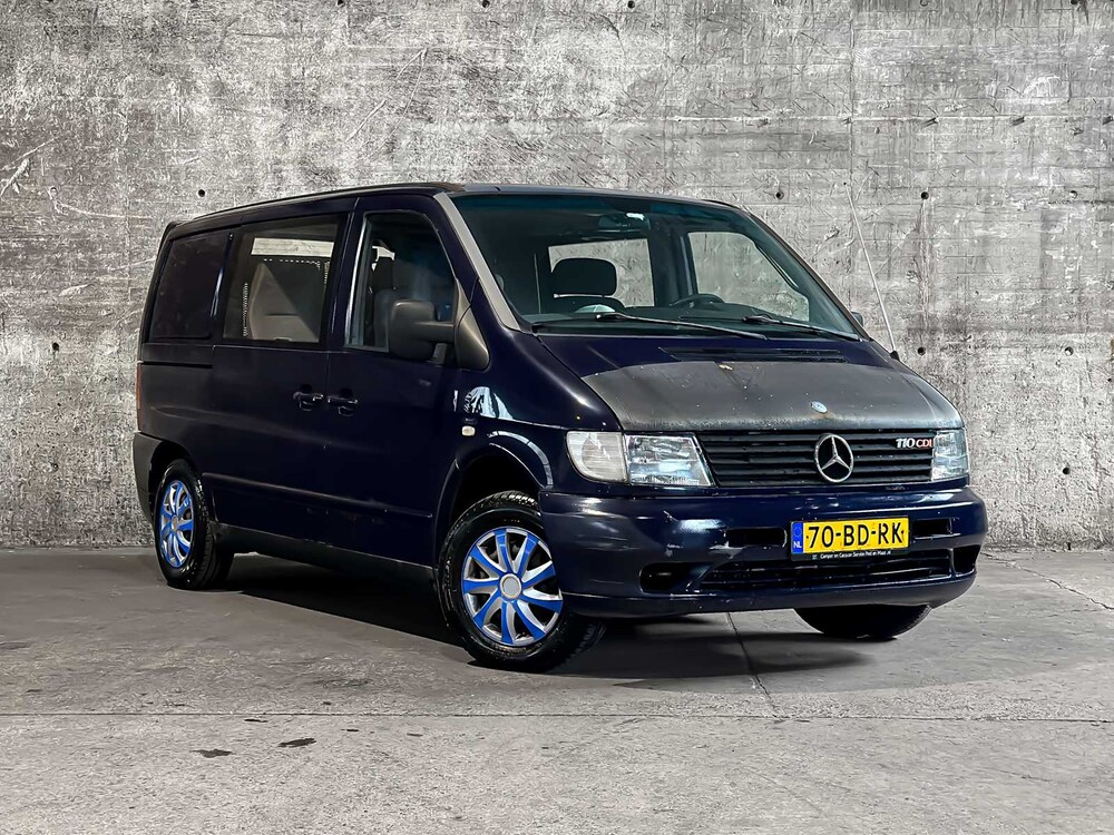 Mercedes-Benz Vito 110 CDI DC 102pk 2002 Rolstoelbus (Origineel-NL) Automaat, 70-BD-RK