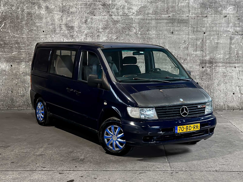 Mercedes-Benz Vito 110 CDI DC 102pk 2002 Rolstoelbus (Origineel-NL) Automaat, 70-BD-RK