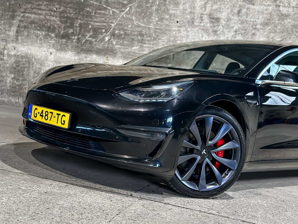 Tesla Model 3 Performance AWD75kWh 462pk 2019 (Origineel-NL), G-487-TG
