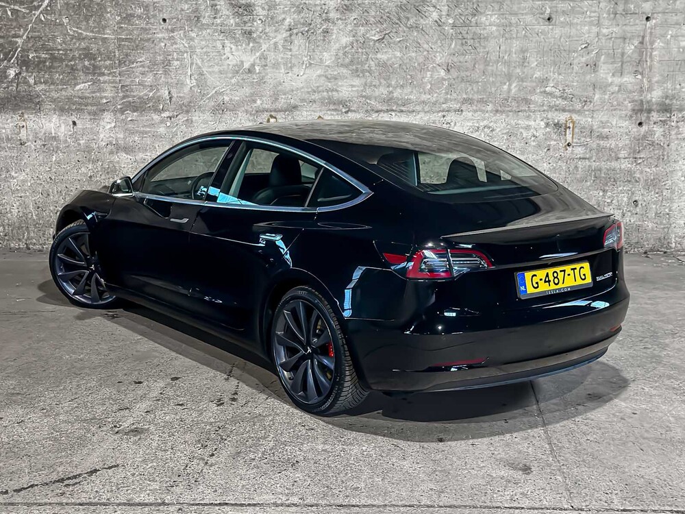 Tesla Model 3 Performance AWD75kWh 462pk 2019 (Origineel-NL), G-487-TG