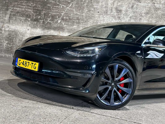 Tesla Model 3 Performance AWD75kWh 462pk 2019 (Origineel-NL), G-487-TG