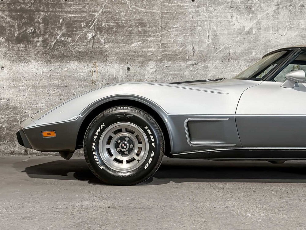 Chevrolet Corvette 5.7 V8 Convertible Two-Tone L-82 ANNIVERSARY EDITION 1 YZ 87 194hp 1978, 15-XXL-9