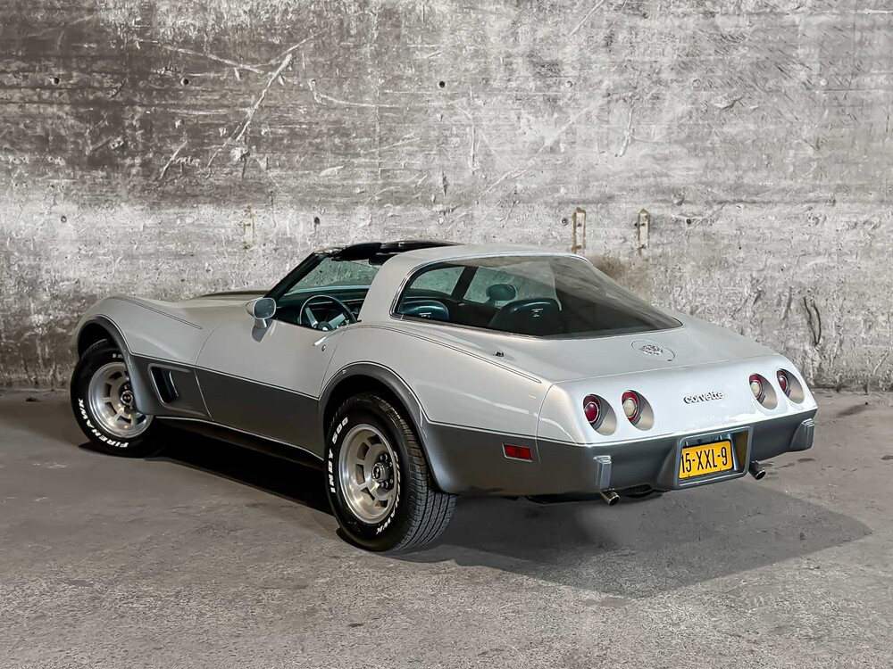 Chevrolet Corvette 5.7 V8 Convertible Two-Tone L-82 ANNIVERSARY EDITION 1 YZ 87 194hp 1978, 15-XXL-9